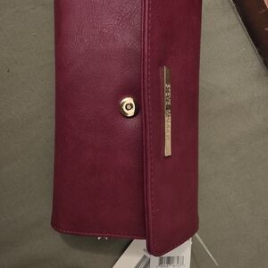 Steve Madden Burgundy Wallet NWT